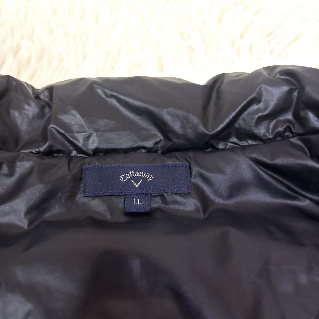 キャロウェイ ダウンジャケット 袖取り外し可能 2way 黒 LL