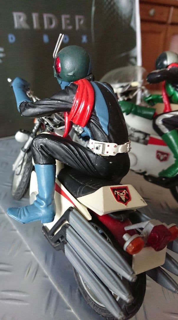 「ジャンク」壽屋　仮面ライダー2種 組立塗装済品