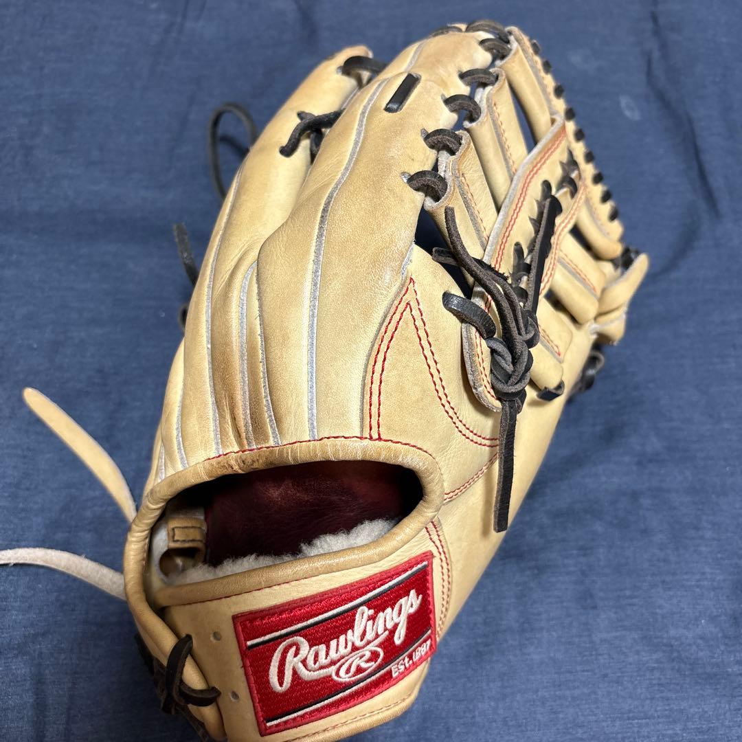 Rawlings Pro Preferred 硬式外野用グローブ キャメル