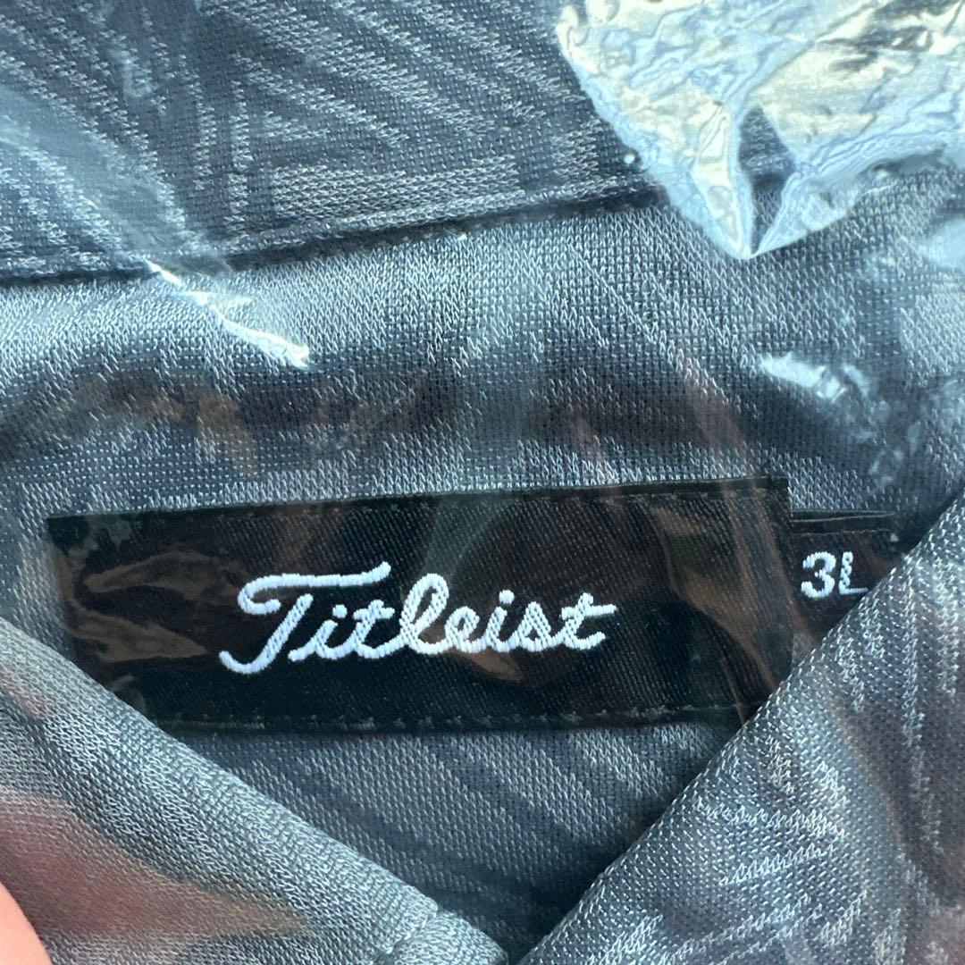 Titleist ゴルフシャツ TMLMS107J 3L