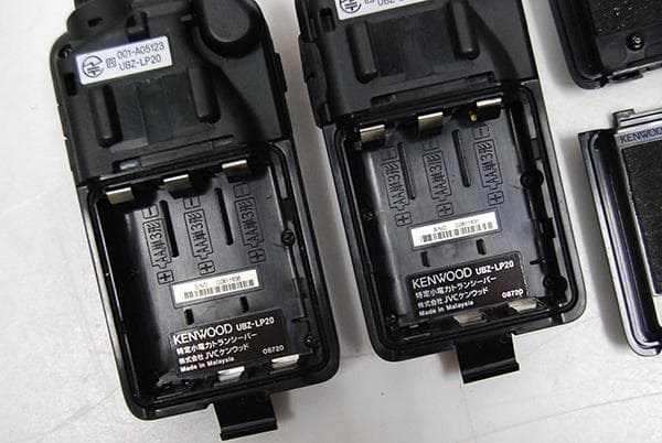 KENWOOD デミトス 特定小電力トランシーバー UBZ-LP20 ２個セット