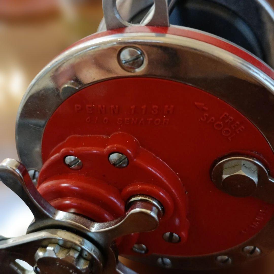 Penn 113H 両軸リール フリースプール機能付き　　ジュウダス出品