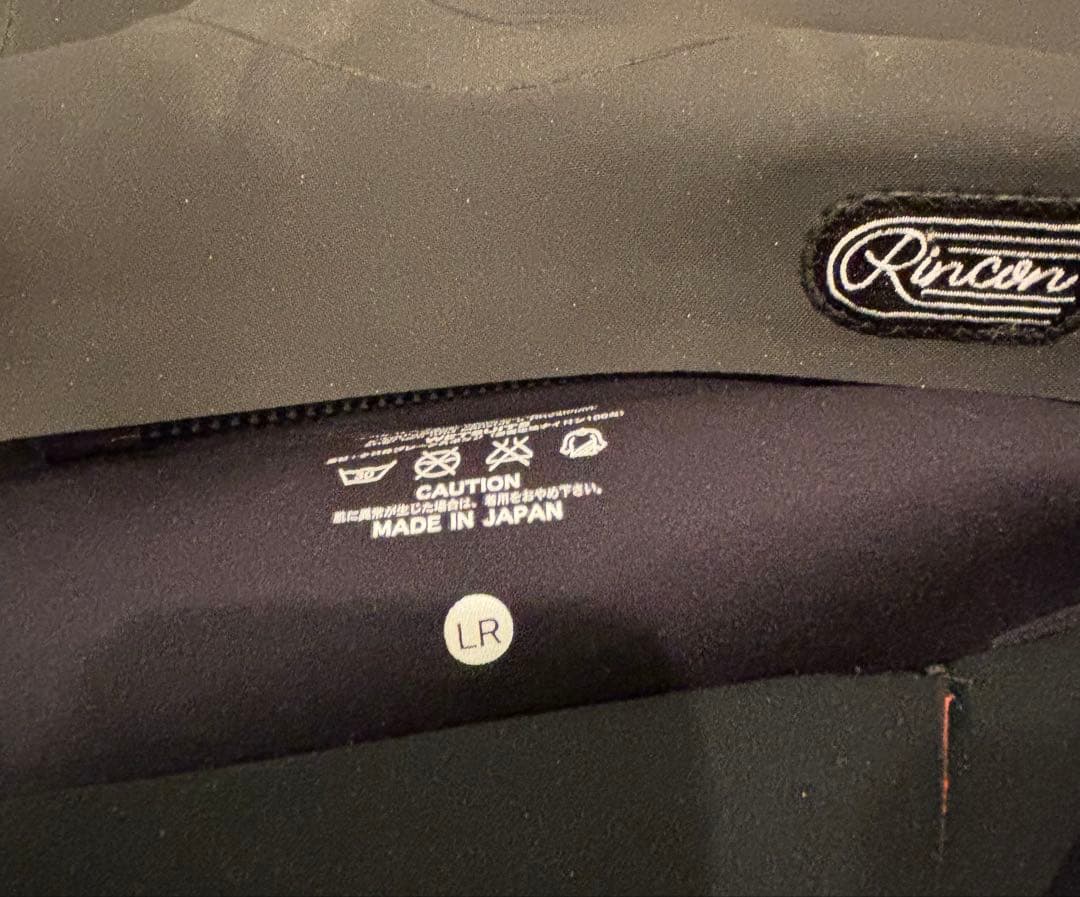 未使用　RINCON リンコン セミドライ　ウェットスーツ　ＬＲサイズ