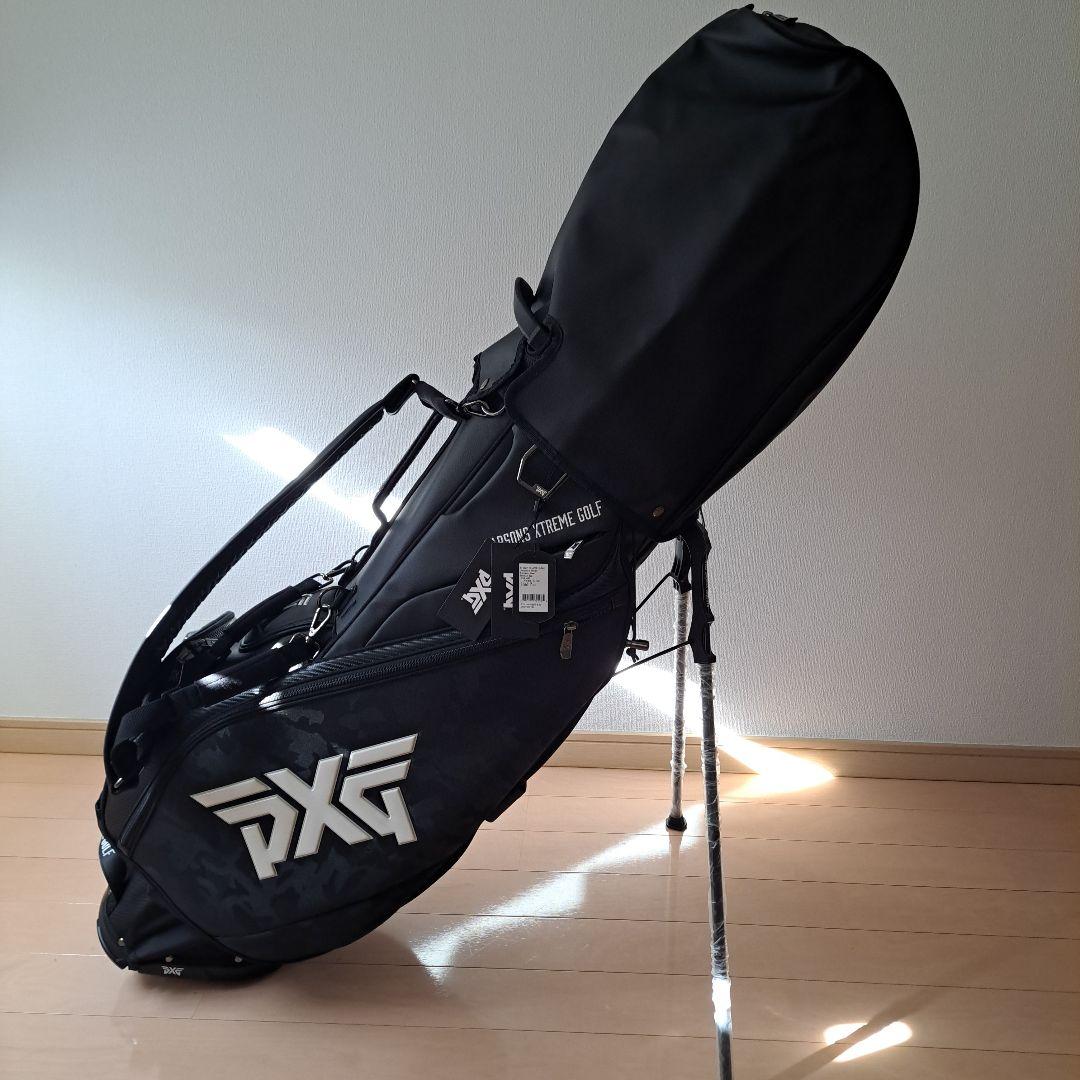 【コジカズ】PXG ブラックカモ スタンドキャディバッグ