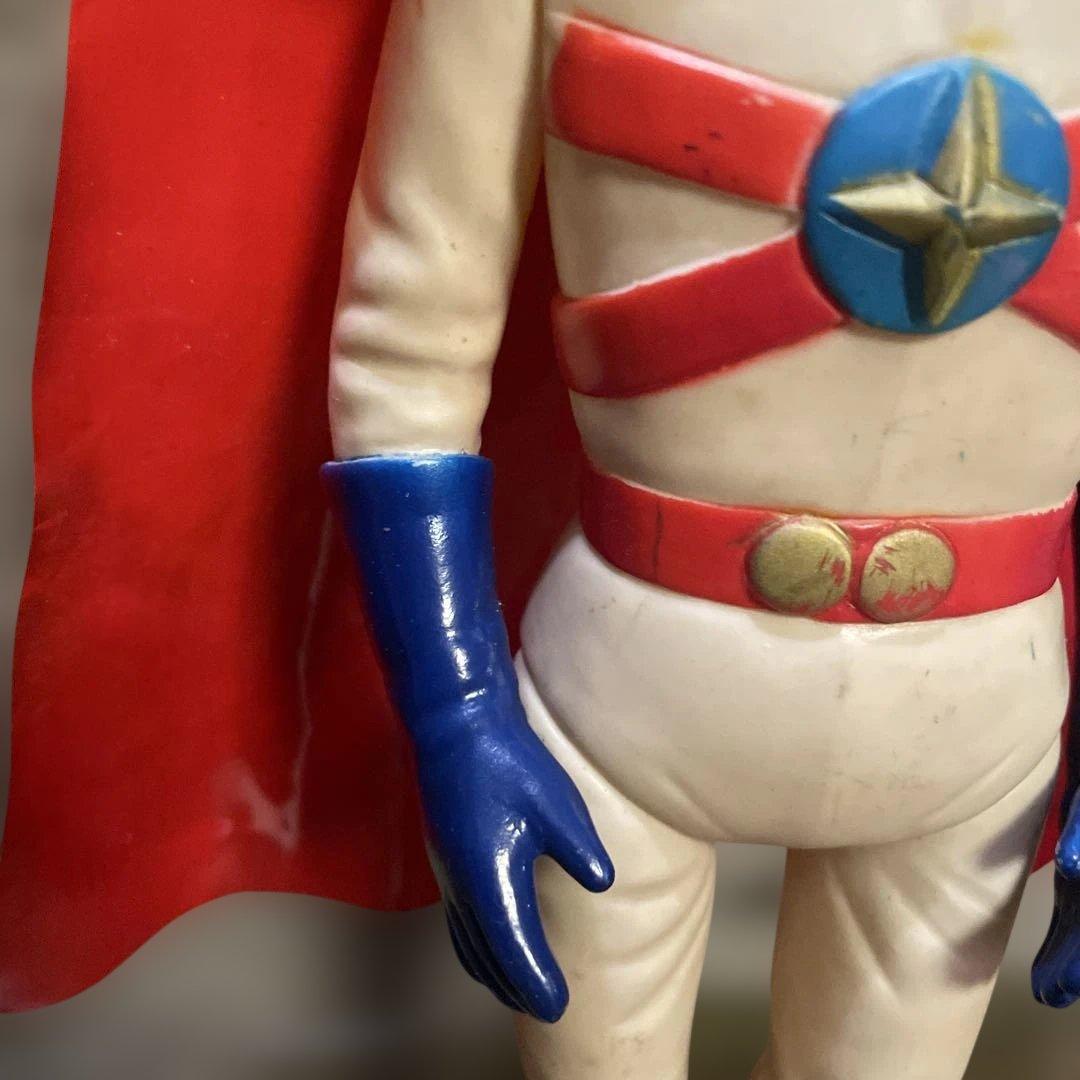 愛の戦士　レインボーマン　ソフビ　当時物