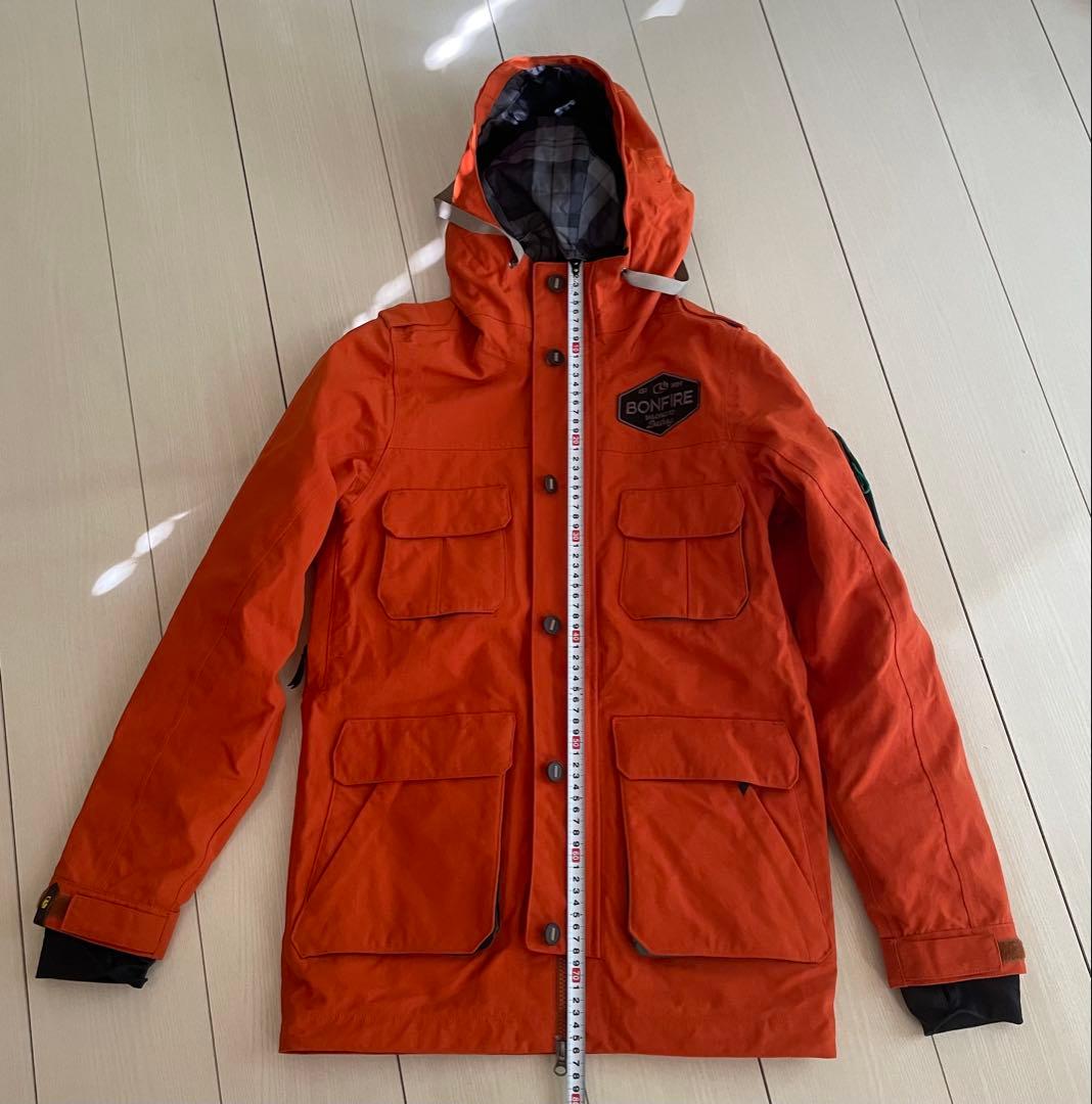 ★超美品★BONFIRE スノーボードジャケット防水性15K/10K サイズS