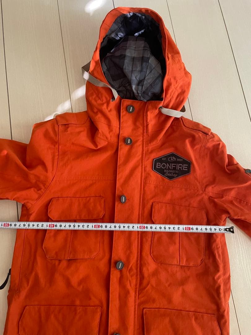 ★超美品★BONFIRE スノーボードジャケット防水性15K/10K サイズS