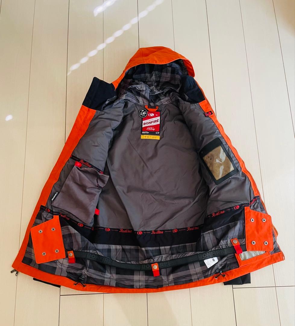 ★超美品★BONFIRE スノーボードジャケット防水性15K/10K サイズS