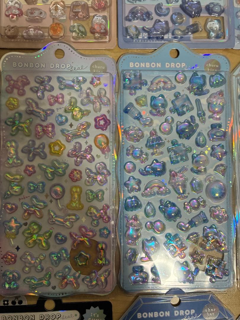 【お買い得価格】ボンボンドロップシール うるちゅるポップシールまとめ売り30枚