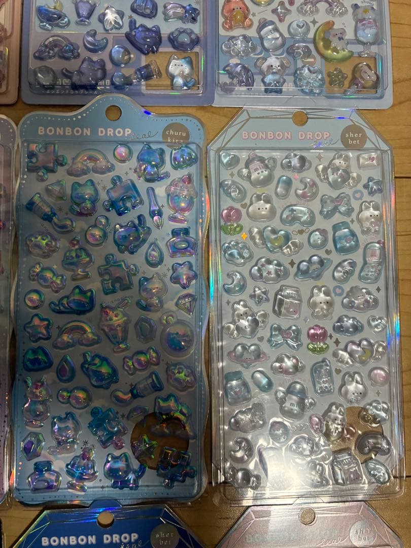 【お買い得価格】ボンボンドロップシール うるちゅるポップシールまとめ売り30枚