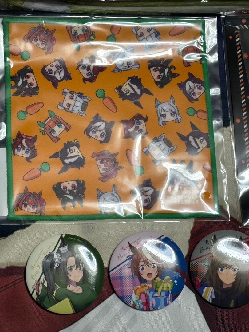 キタサンブラック&サトノダイヤモンドマイクロファイバータオルアクスタその他
