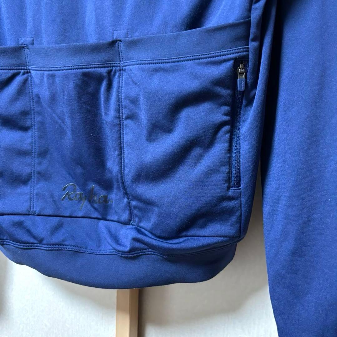 ✨良品✨ Rapha ラファ ロングスリーブ コア ジャージ 光沢ロゴ 裏起毛