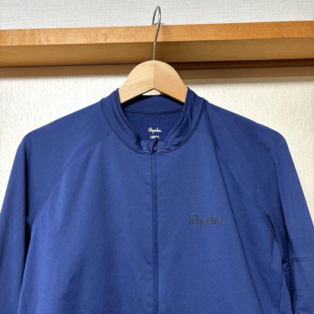 ✨良品✨ Rapha ラファ ロングスリーブ コア ジャージ 光沢ロゴ 裏起毛