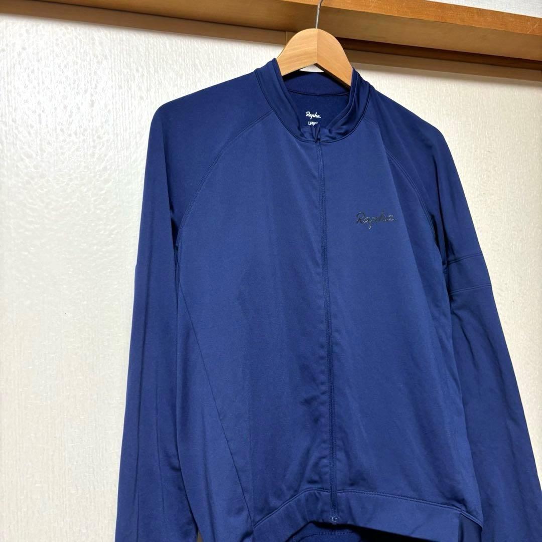 ✨良品✨ Rapha ラファ ロングスリーブ コア ジャージ 光沢ロゴ 裏起毛