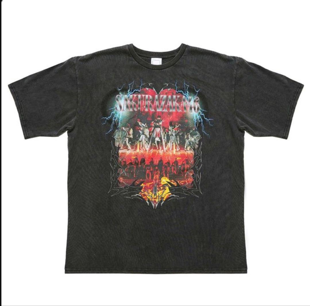 櫻坂46ロックTシャツ　XL