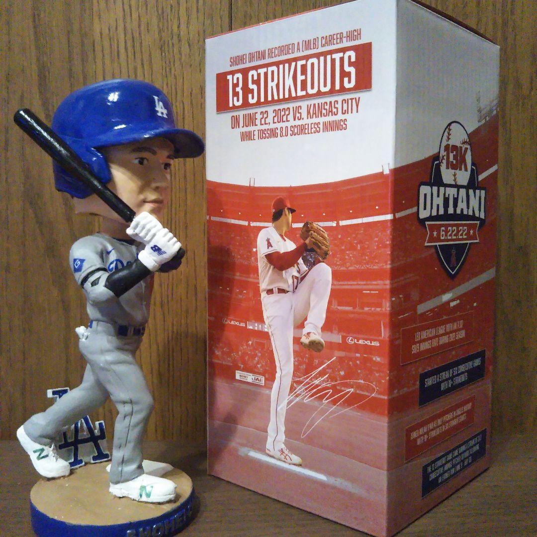 大谷翔平 2021 AL MVP ボブルヘッド Dodgers カスタム 値引中