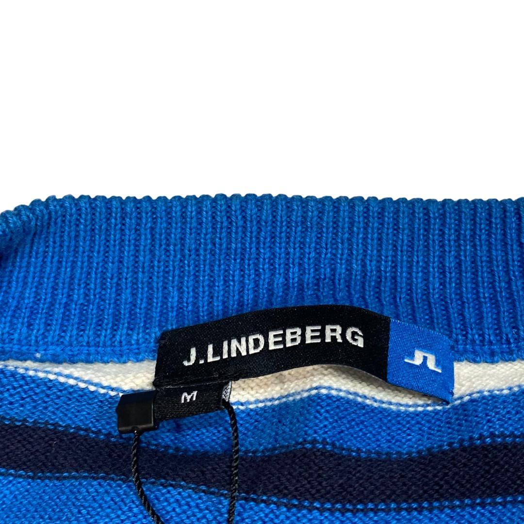 【タグ付き】J.LINDEBERG ジェイリンドバーグ フルボタン ニットベスト