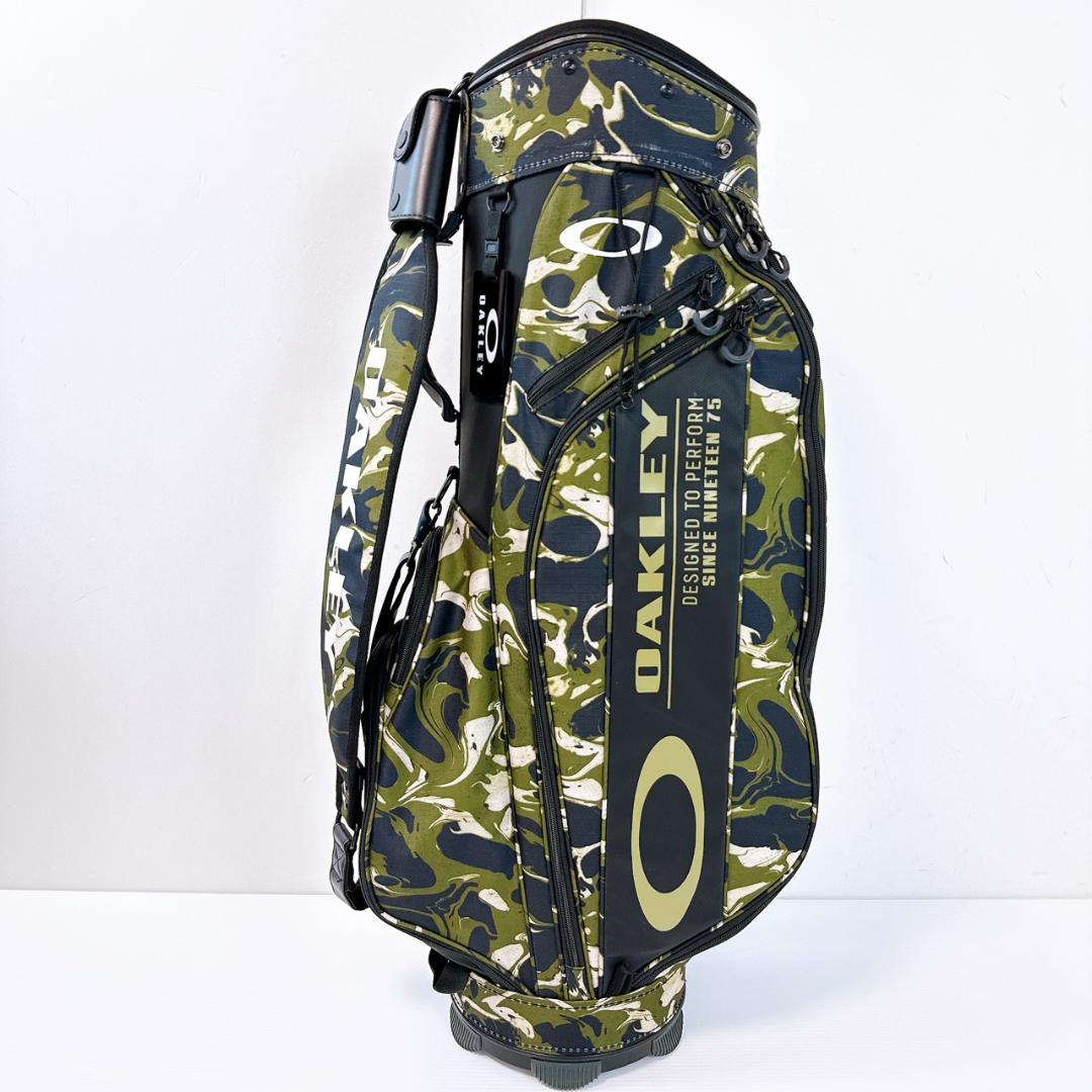 オークリー　キャディバッグ　カモグリーン　カートタイプ／OAKLEY