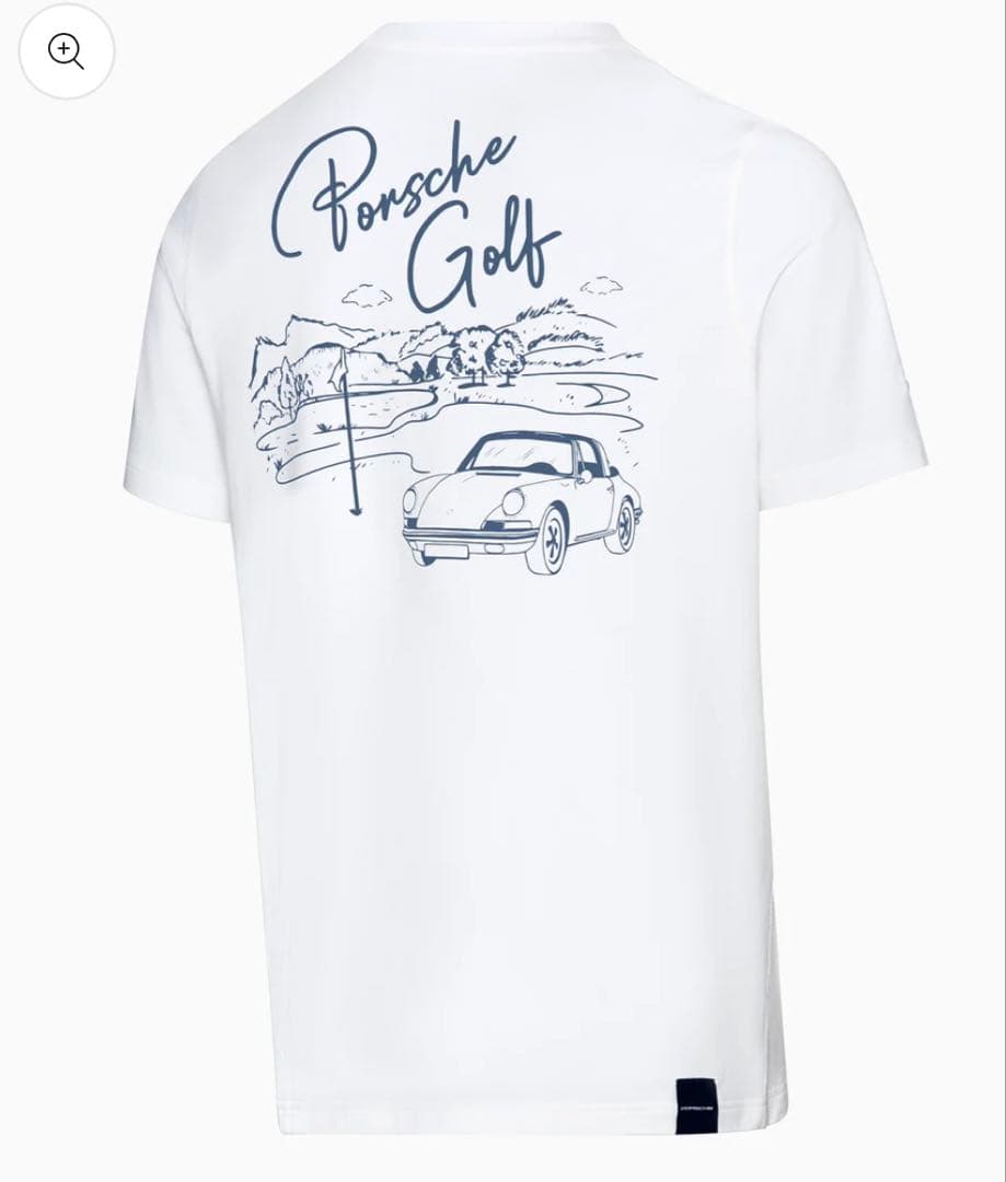 Porsche Golf Tシャツ ホワイト 911 タルガ 60Y