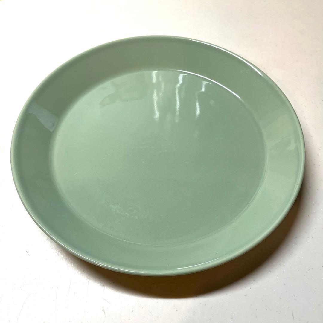 【2点】イッタラ ティーマ セラドングリーン　26cmプレート 21cmボウル