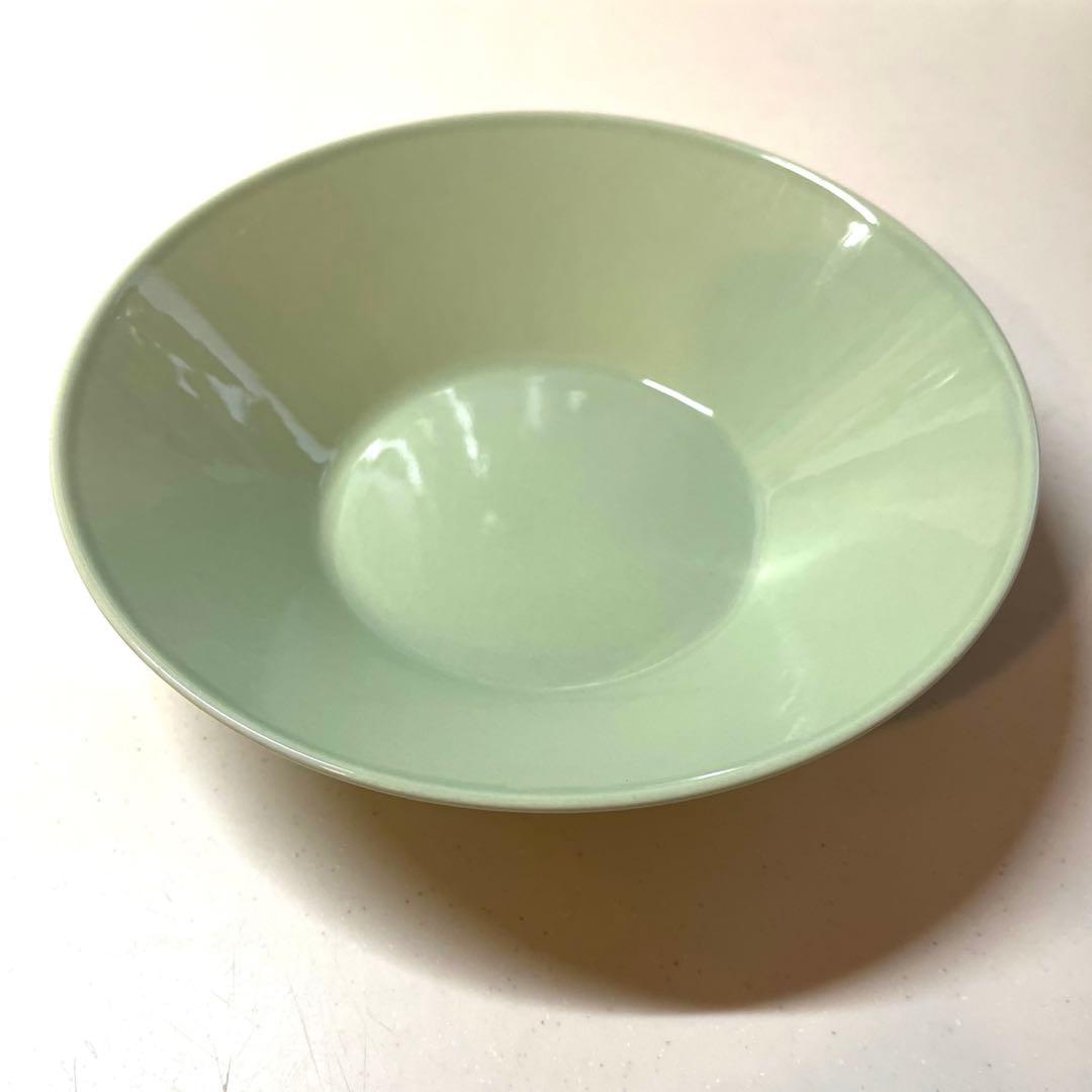 【2点】イッタラ ティーマ セラドングリーン　26cmプレート 21cmボウル
