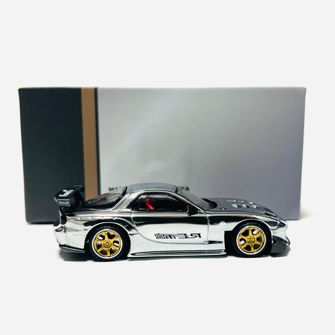 IAM 2025 限定 POP RACE RE雨宮 RX-7 シルバーメッキ