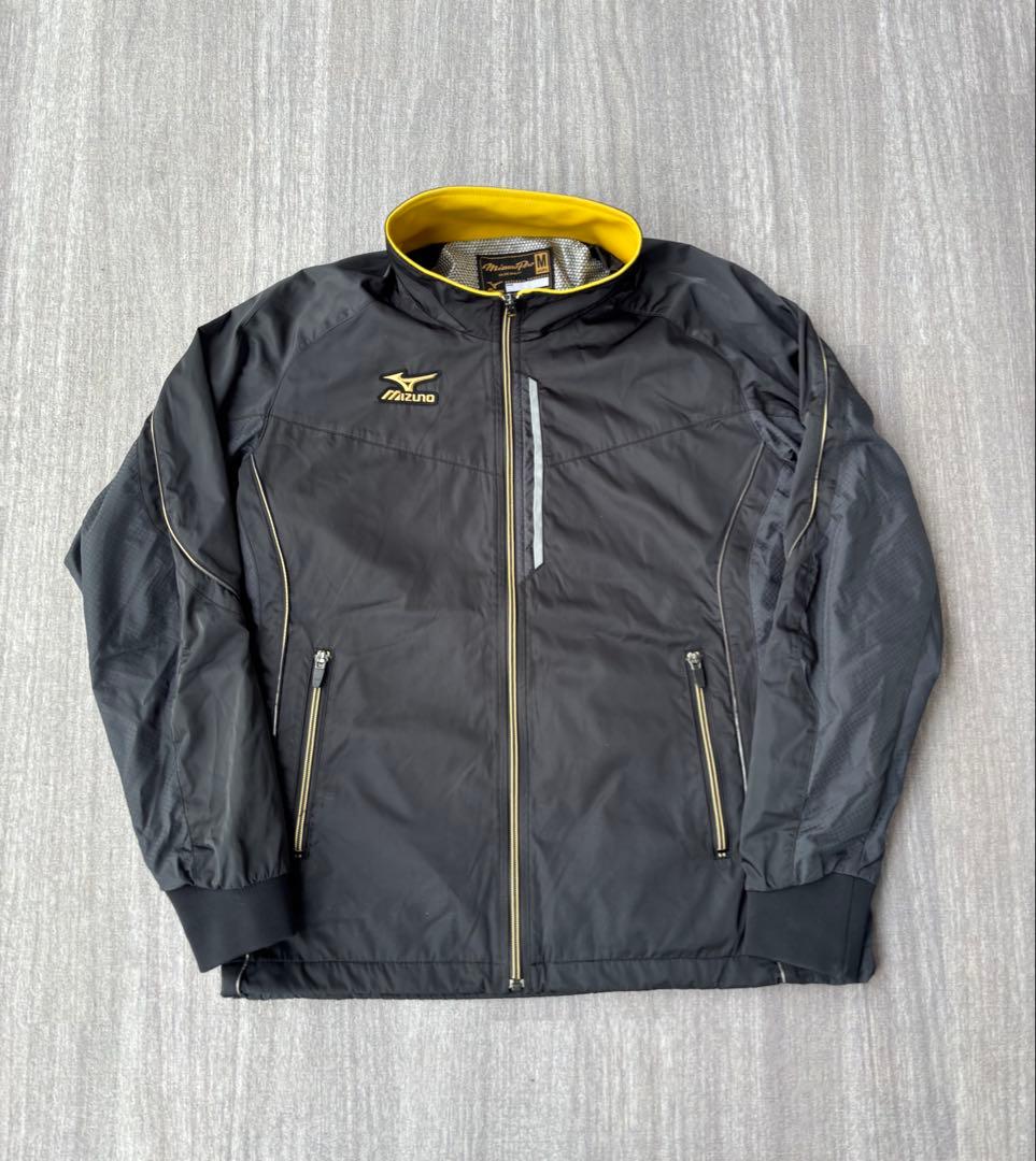 mizuno pro ｗindbreaker black color