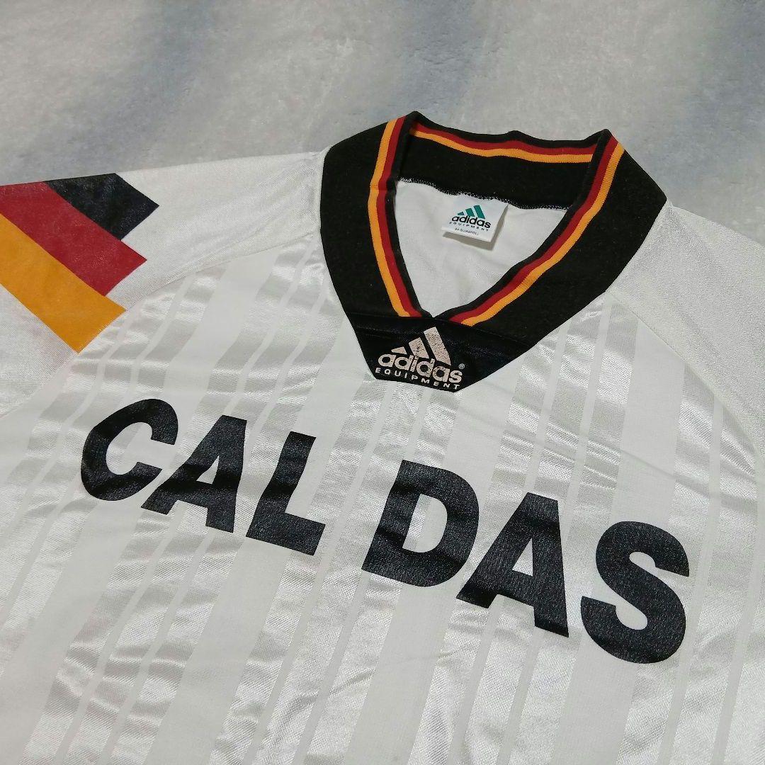 adidas アディダスの90年代ドイツ代表のサッカーユニフォーム サイズL