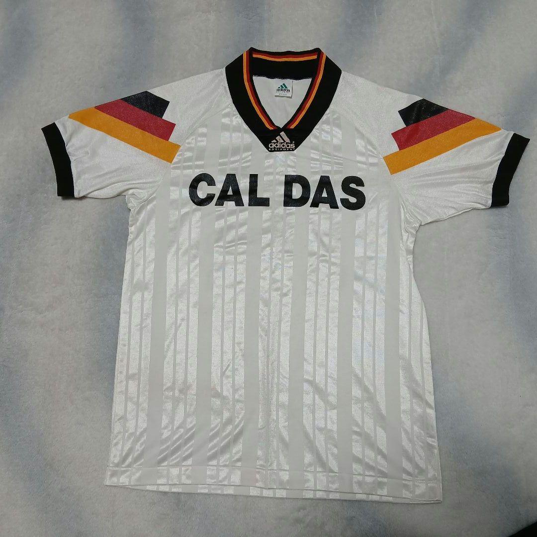 adidas アディダスの90年代ドイツ代表のサッカーユニフォーム サイズL