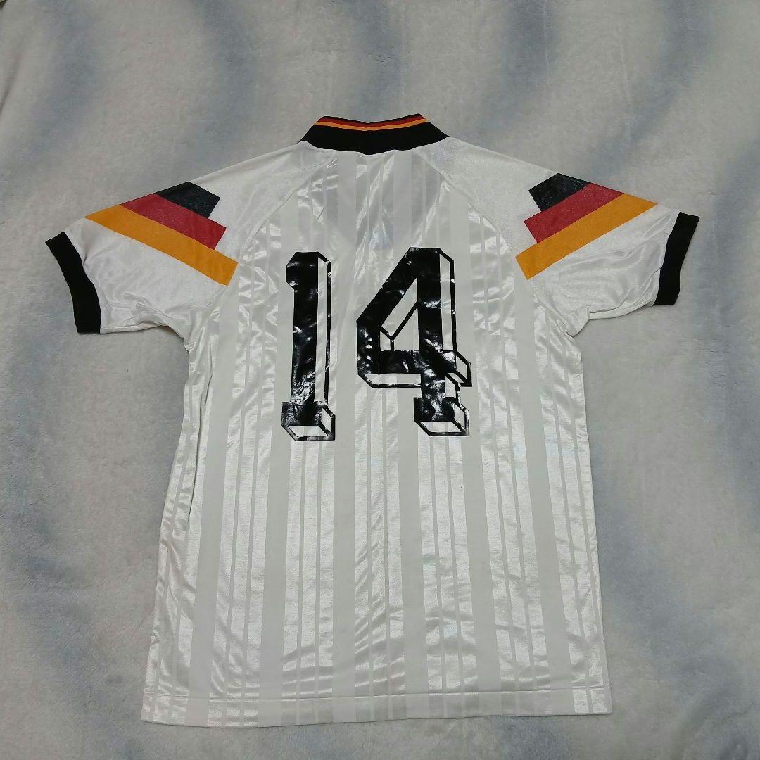 adidas アディダスの90年代ドイツ代表のサッカーユニフォーム サイズL