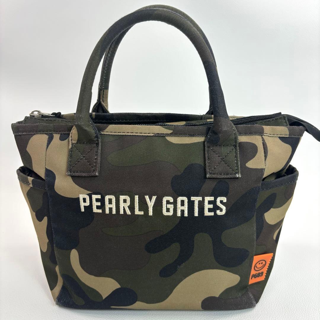 PEARLY GATES 迷彩　カモフラ　カートバッグ　トートバッグ