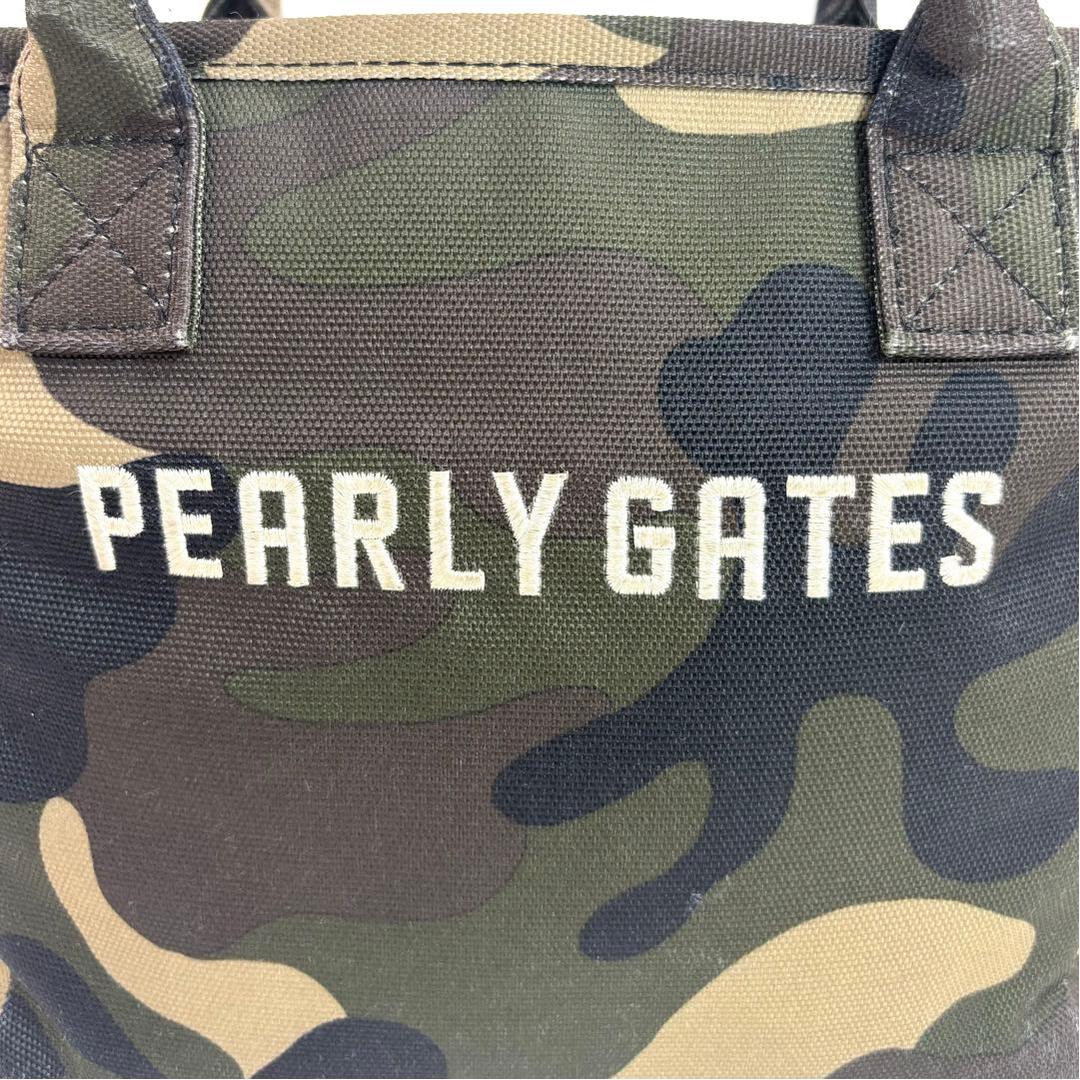 PEARLY GATES 迷彩　カモフラ　カートバッグ　トートバッグ