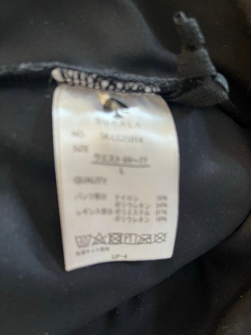 SUKALAショートパンツ付きベーシックレギンスLサイズ