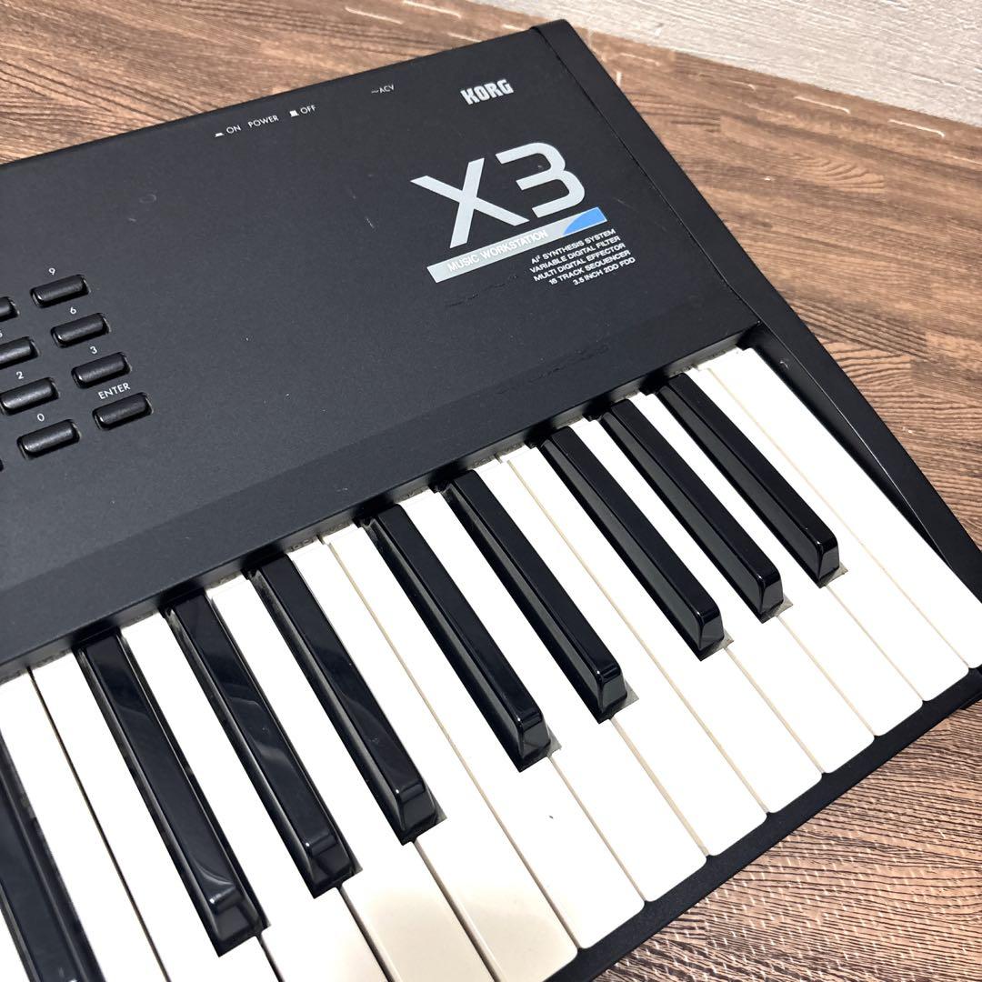 【美品/メンテ済み】 KORG X3 シンセサイザー KACES バッグ付き