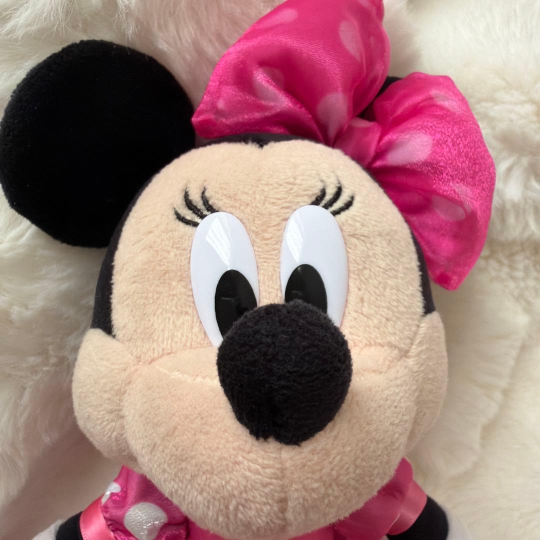 Disney ミニーの日 ピンク ミニーちゃん キーホルダー