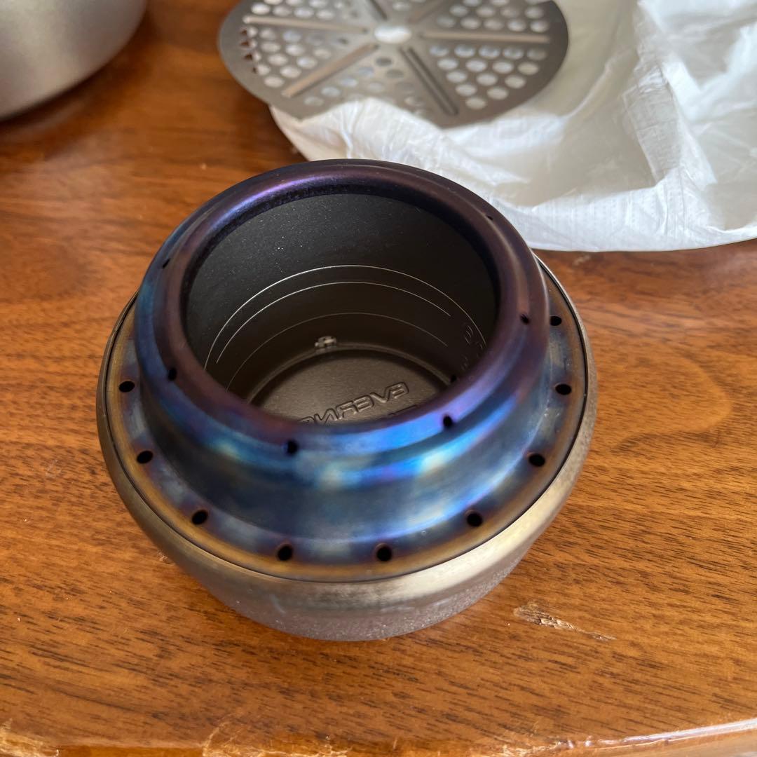 エバニュー(EVERNEW) Ti Mug pot 500 Stove set