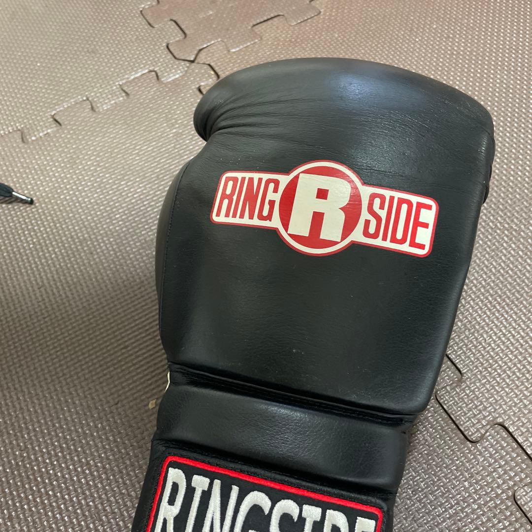 RINGSIDE ボクシンググローブ ブラック　値下げ‼️
