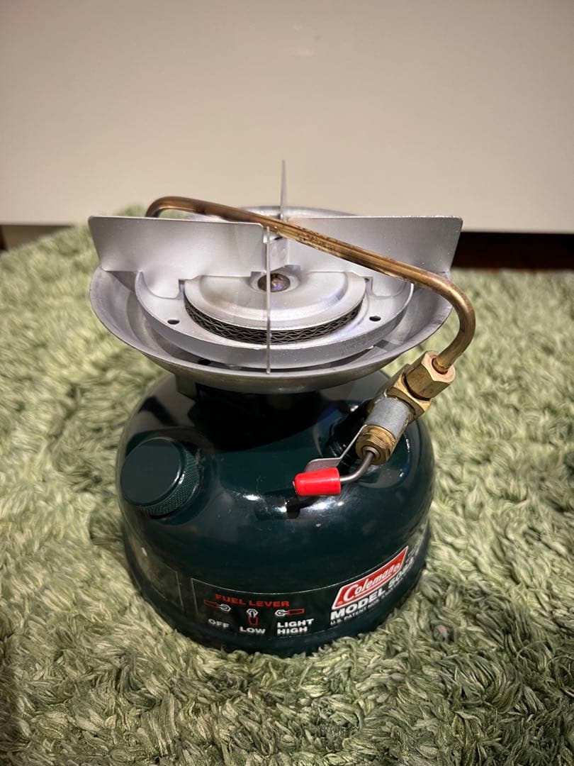 【美品】Coleman 508A シングルバーナーコンロ 収納ケース付き