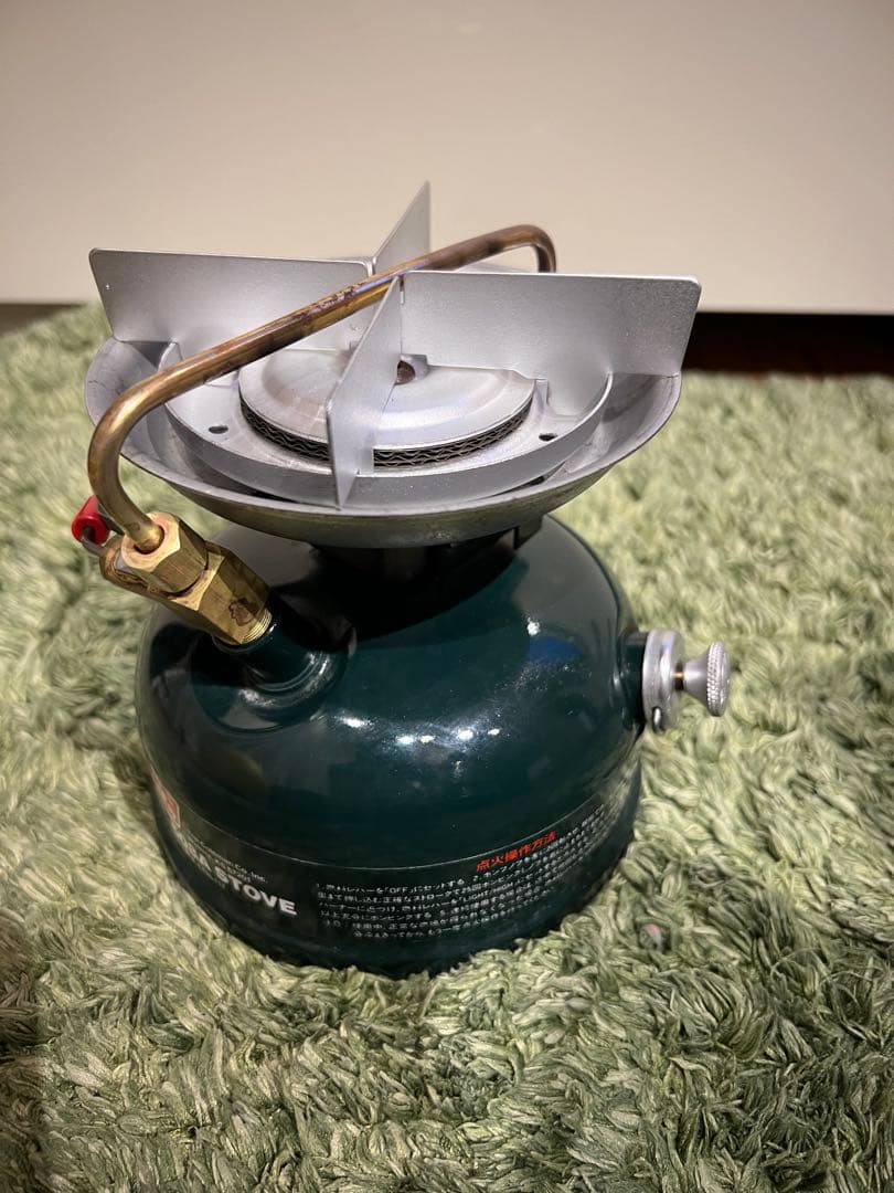 【美品】Coleman 508A シングルバーナーコンロ 収納ケース付き