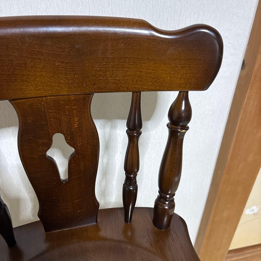 カリモク　カウンター　チェア　回転式　KARIMOKU オールド　椅子