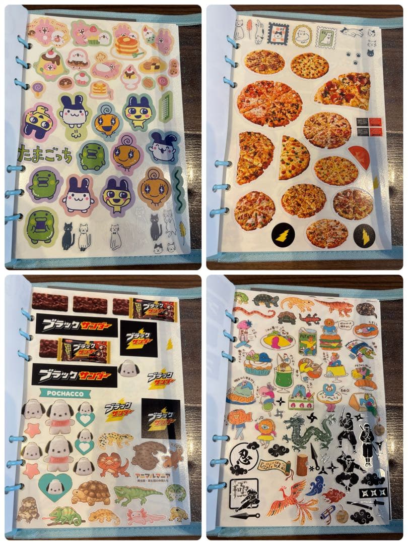 A5 A7シール帳　完成品　約45ページ　正規品