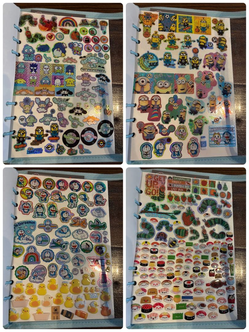 A5 A7シール帳　完成品　約45ページ　正規品