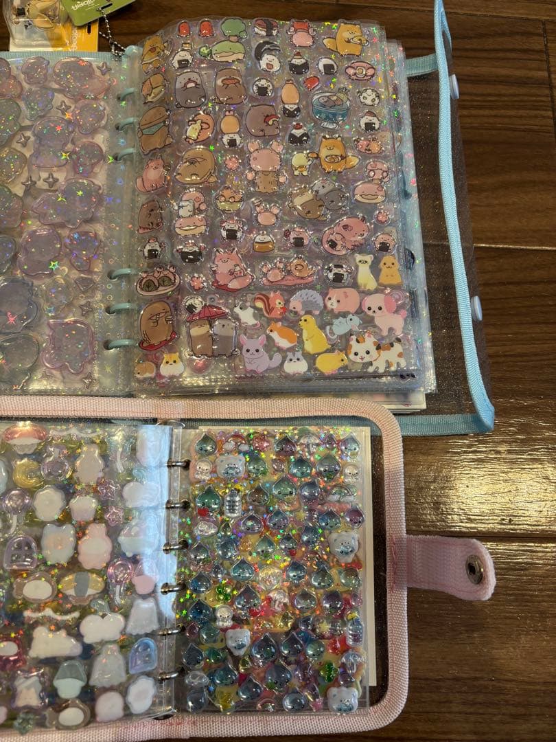 A5 A7シール帳　完成品　約45ページ　正規品