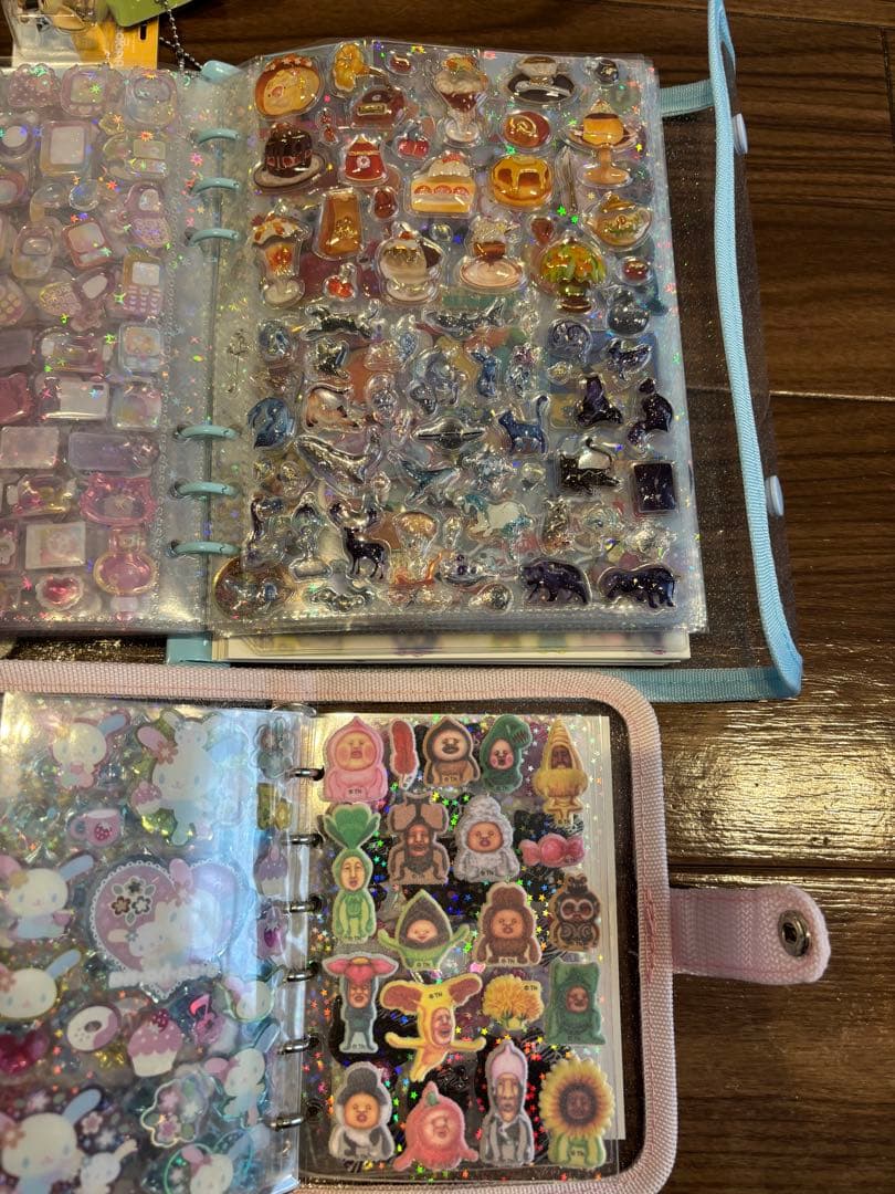 A5 A7シール帳　完成品　約45ページ　正規品