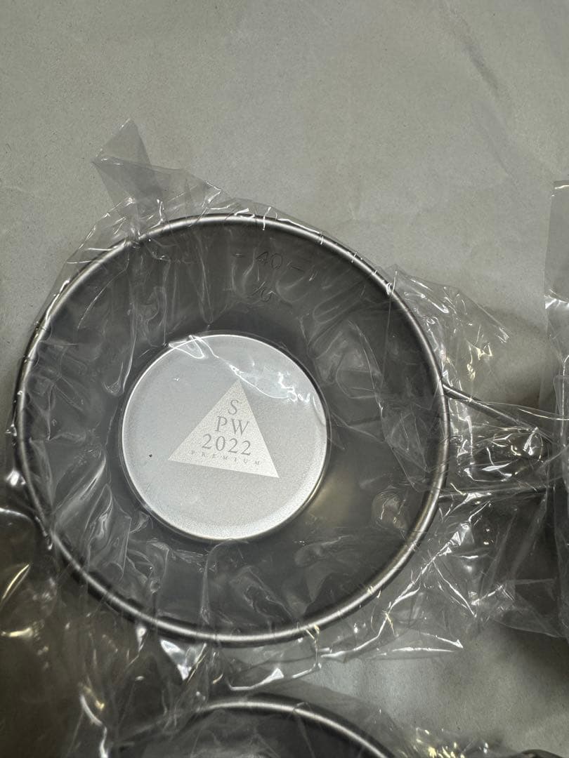 ミニシェラカップ 6個セット SPWP2022 2023 雪峰祭　2024 春秋