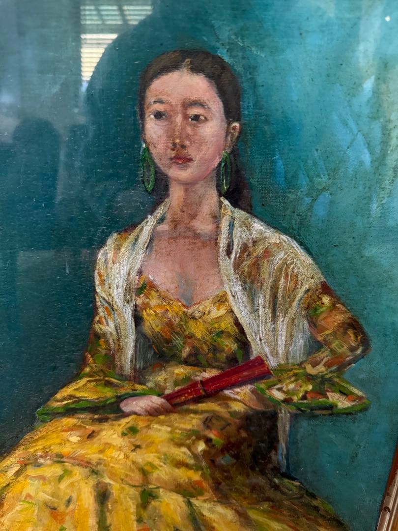 91.「タイトル不明」髙橋一善 油絵