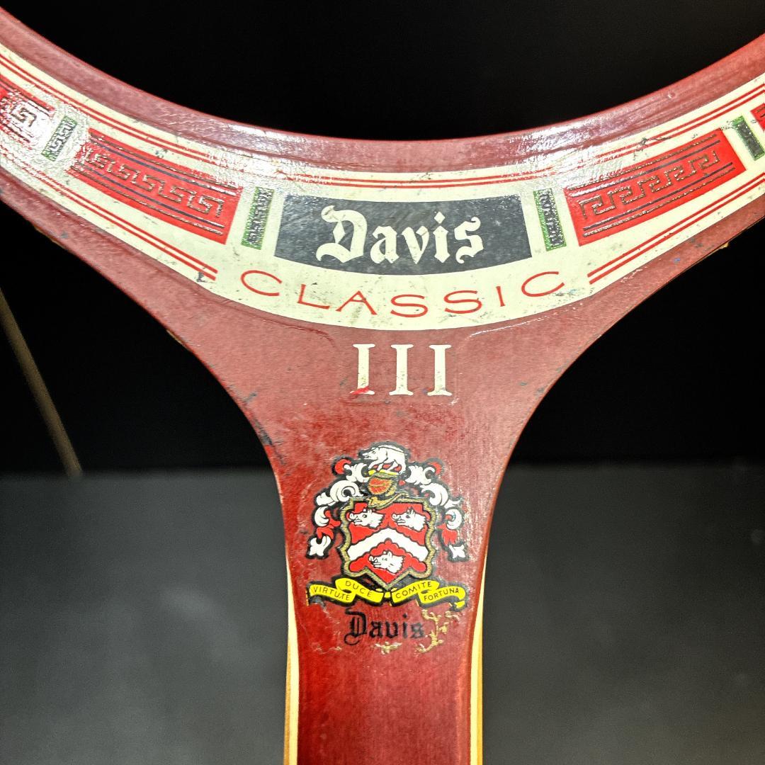TAD DAVIS CLASSIC Ⅲ　ヴィンテージ　木製テニスラケット