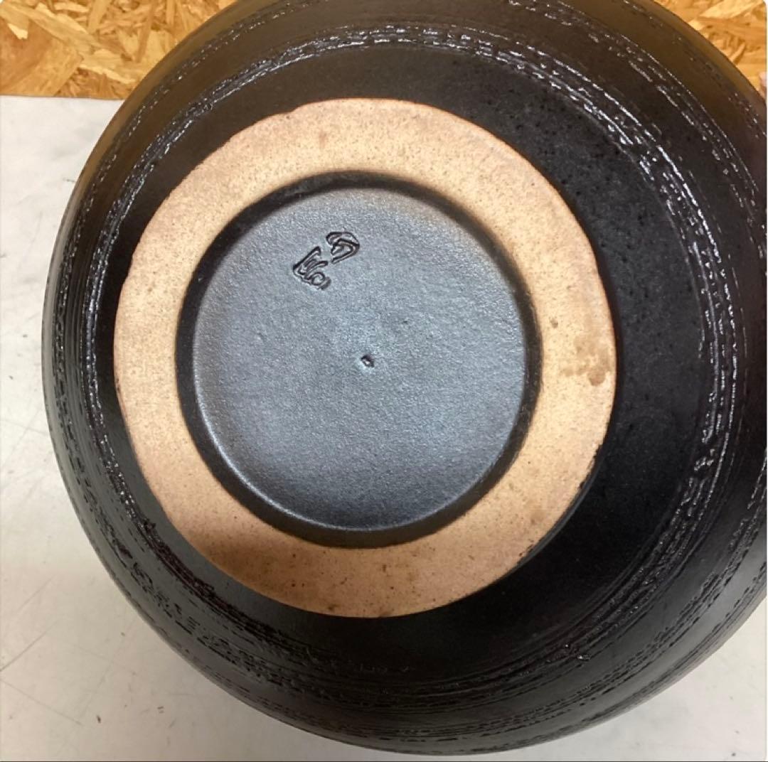 信楽焼 花瓶 和陶器 置物（O95)