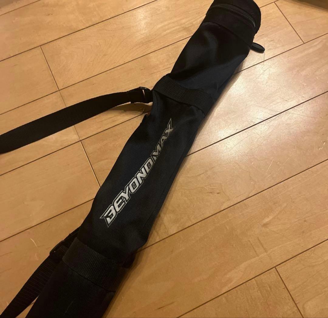 レガシー　Mizuno 少年軟式バット 黒　専用ケース付き