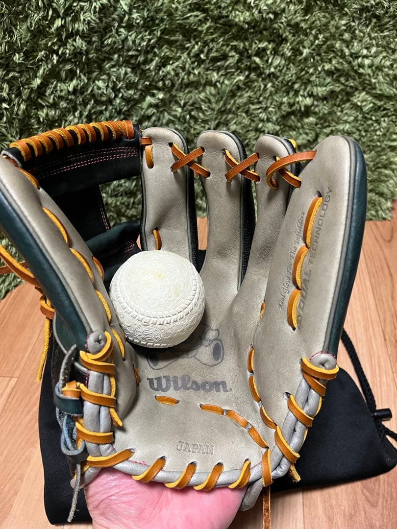 ウィルソンスタッフ カスタムオーダー 軟式内野用グラブ 87 ブラックSS